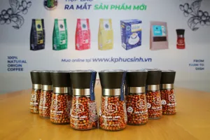 Phúc Sinh Group ra mắt sản phẩm mới trà, cà phê, tiêu sấy