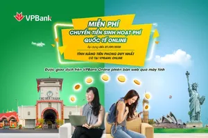 VPBank miễn phí chuyển tiền quốc tế cho du học sinh qua online