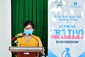 Dự án gen “Vì thế hệ trẻ thơ không bệnh di truyền”