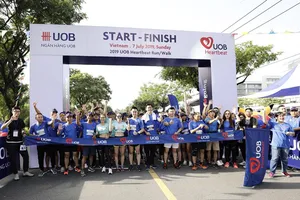 Giải chạy bộ trực tuyến gây quỹ giúp trẻ em của UOB