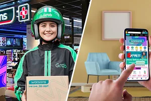 A.S. Watson và Grab công bố hợp tác O+O