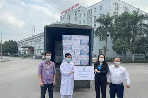 La Vie hỗ trợ nước khoáng cho Hải Dương, Quảng Ninh chống dịch