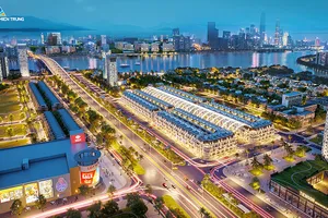 Đất Xanh Miền Trung khởi công shophouse siêu sang ở Đà Nẵng