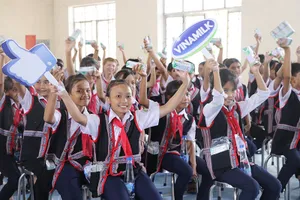 Vinamilk với chiến dịch online “Triệu ly sữa yêu thương”