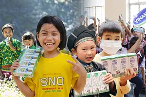 Vinamilk: Facebook tràn ngập thông điệp nụ cười hạnh phúc