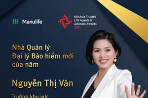 Đại lý Manulife Việt Nam được vinh danh Nhà quản lý đại lý bảo hiểm mới của năm