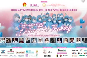 Đêm nhạc trực tuyến gây quỹ hỗ trợ tuyến đầu chống dịch