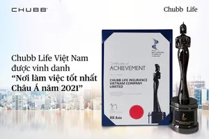 Chubb Life Việt Nam: "Nơi làm việc tốt nhất Châu Á 2021"