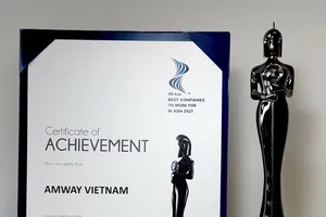 Amway Việt Nam: Nơi làm việc tốt nhất châu Á 2021