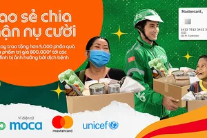 Chiến dịch ‘Trao sẻ chia, nhận nụ cười’ của Mastercard và Grab Việt Nam