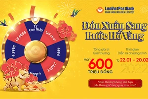 'Đón xuân sang – Rước hổ vàng' cùng LienVietPostBank