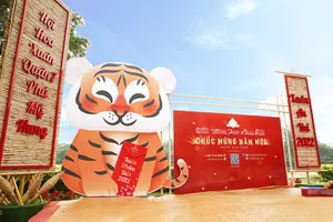 Khách tham quan Hội hoa Xuân phải tuân thủ 5K