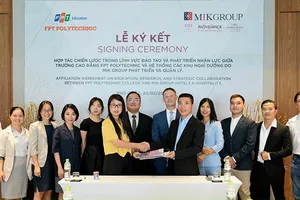 MIKGroup và FPT Polytechnic ký hợp tác đào tạo nhân lực