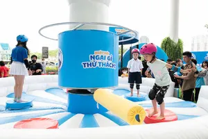 Sôi động sân chơi 'Ngại gì thử thách' có 1-0-2 của sữa Cô Gái Hà Lan