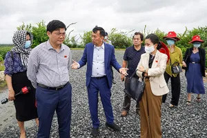 Đoàn công tác của Quốc hội khảo sát thực tế Khu Liên hợp xử lý chất thải Đa Phước