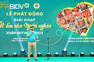 BIDV tổ chức giải chạy online 'Tết ấm cho người nghèo xuân Quý Mão 2023'