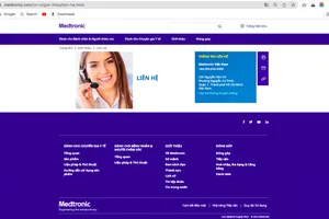 Cảnh báo mạo danh Medtronic trên không gian mạng