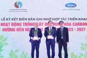 Vinamilk dành 15 tỷ đồng trồng cây để trung hòa carbon