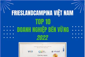 FrieslandCampina Việt Nam: Top 10 Doanh nghiệp bền vững từ những đóng góp cho cộng đồng