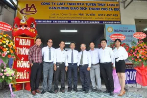 Văn phòng Thừa phát lại Sa Đéc, điểm sáng tư pháp của Đồng Tháp