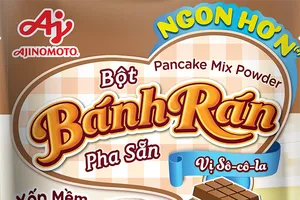 Bột bánh rán pha sẵn vị sô-cô-la tái xuất với công thức cải tiến