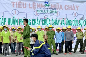 VWS-LA tập huấn PCCC rừng tại Long An