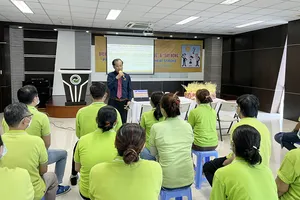 Tập huấn và chăm lo sức khỏe khi người lao động bị say nắng và say nóng