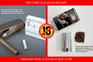 Thuốc lá làm nóng và thuốc lá điếu: cùng nguyên liệu thuốc lá, khác cách dùng