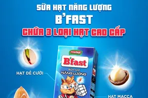 Những bất ngờ có trong sữa hạt năng lượng B’fast dành cho trẻ