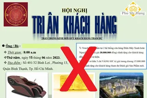 Cảnh báo tình trạng giả mạo thương hiệu Phú Mỹ Hưng