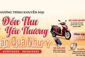 Chương trình khuyến mại “Đón thu yêu thương, nhận quà như ý” của Dai-ichi Life Việt Nam