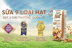 Sữa hạt Vinamilk Super Nut dành cú 'hat-trick' giải thưởng quốc tế về sáng tạo, vị ngon và chất lượng