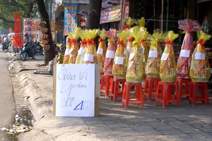 Hàng tết giảm giá, người mua vẫn... ngó lơ