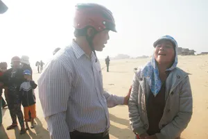 2 phụ nữ mất tích trên biển lúc sáng sớm