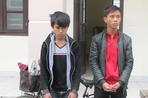 2 thanh niên cắt trộm hơn 1000m dây cáp viễn thông