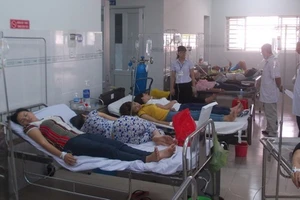 Ngạt khí gas 12 công nhân nhập viện