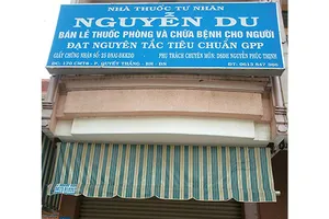 Bán thuốc quá "đát", một nhà thuốc bị đóng cửa