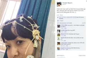 MC Thảo Vân nhập viện 