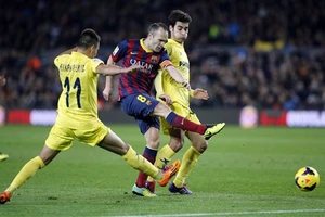 Barcelona tan mộng vô địch La Liga tại El Madrigal?