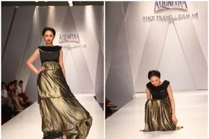 Những tình huống bi hài trên catwalk mẫu Việt