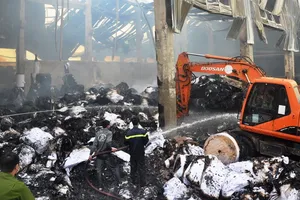 Cháy nhà máy giấy ở Bắc Ninh: Thiệt hại 200 tỉ đồng