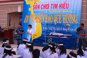 Phối hợp tổ chức tuyên truyền về biển đảo cho học sinh Bà Rịa-Vũng Tàu