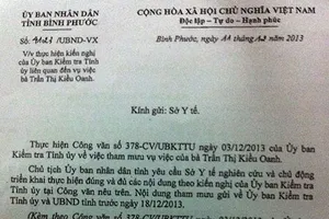 Vụ Dược sĩ bị cho nghỉ việc: Tỉnh ủy chỉ đạo thu hồi ngay quyết định sa thải sai