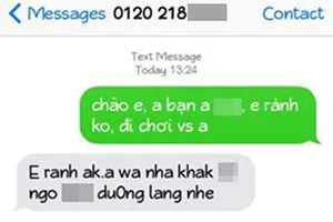 Nở rộ mại dâm online, tràn lan ảnh nóng
