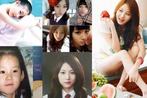 10 mỹ nhân Kpop đẹp từ thuở thơ ấu
