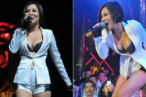 Sao Việt "quên" cài khuy áo ngực, khoe khéo vòng một bốc lửa