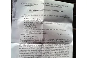 Dân tố cáo Trung tâm bán đấu giá “ém” hồ sơ