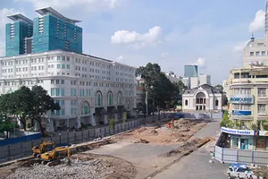 An toàn khi xây nhà ga ngầm metro