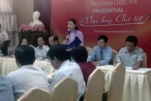 Cuộc thi 'Prudential – Văn hay Chữ tốt' ĐBSCL năm 2014