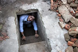 Phát hiện căn hầm bí mật thời chống Pháp